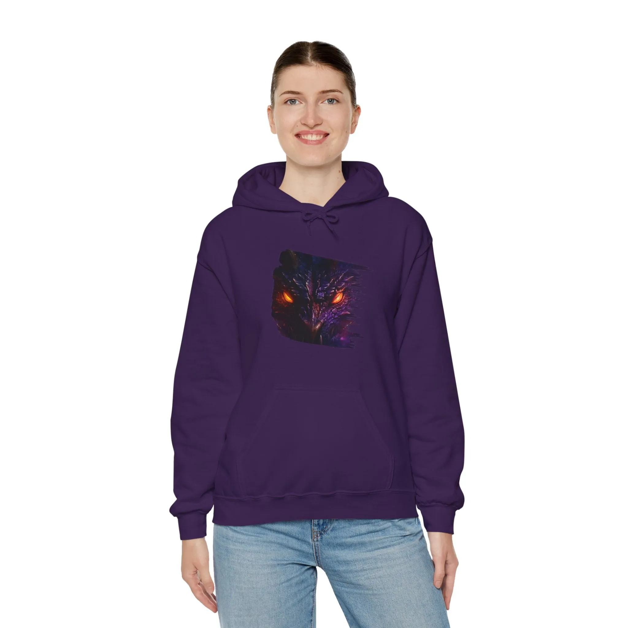 Dragon Eyes Unisex Heavy Blend™ Hooded Sweatshirt