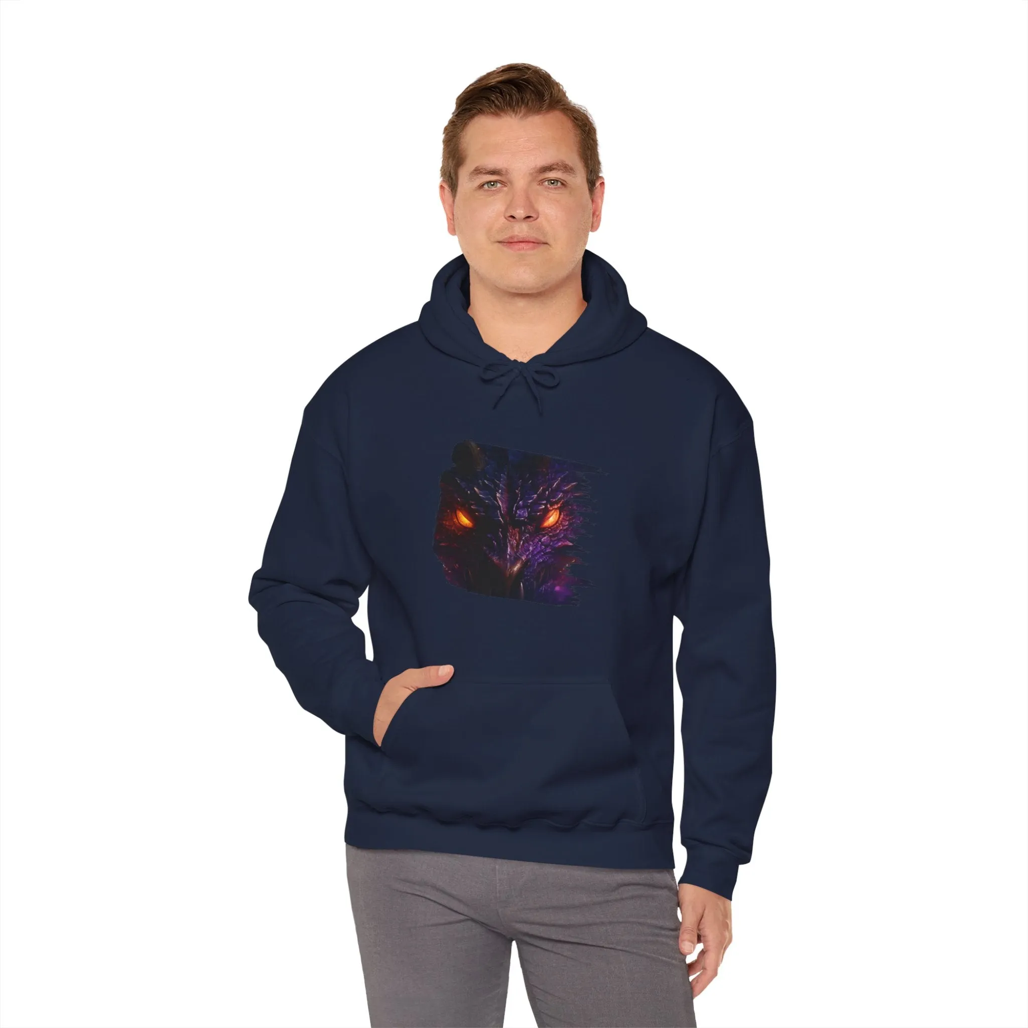 Dragon Eyes Unisex Heavy Blend™ Hooded Sweatshirt