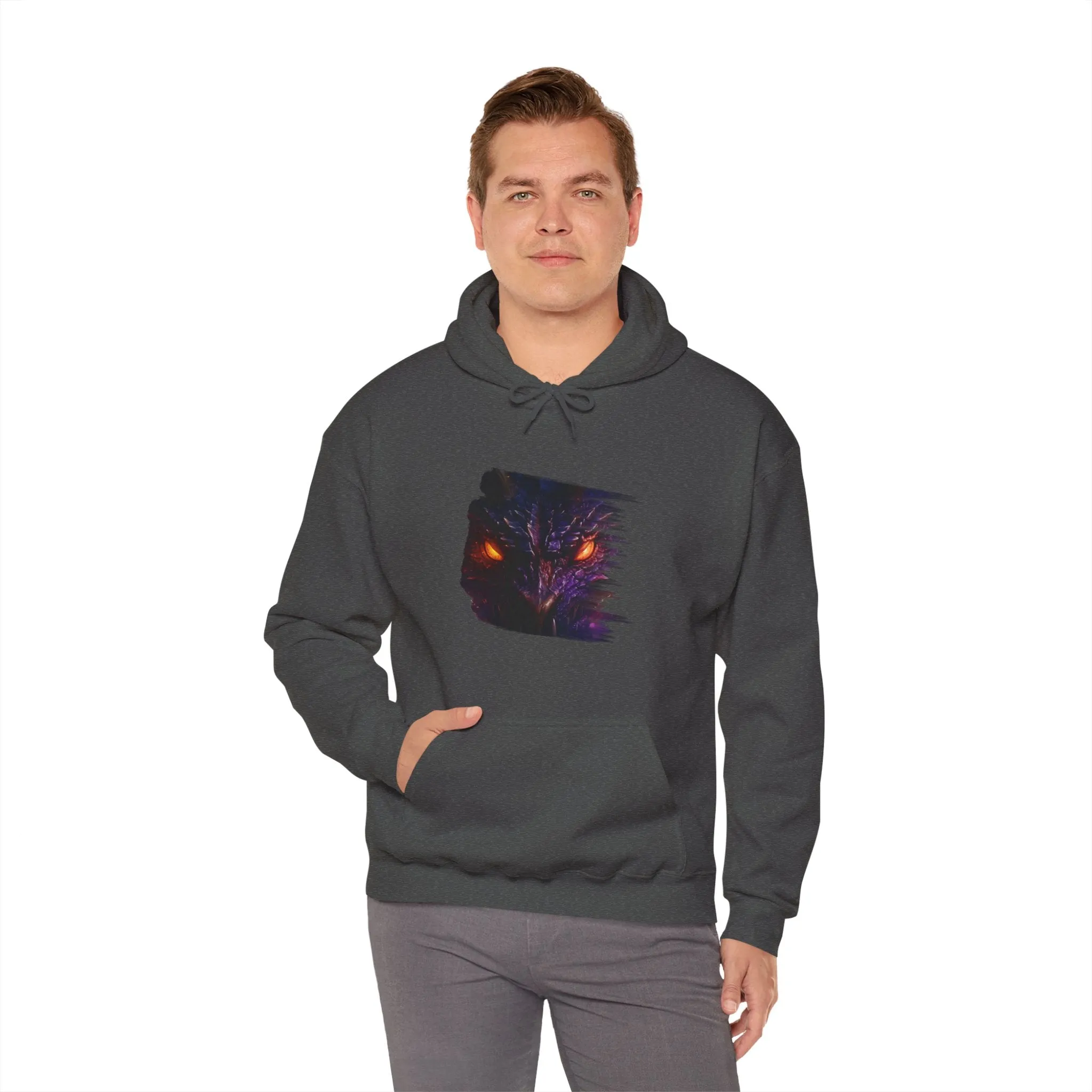 Dragon Eyes Unisex Heavy Blend™ Hooded Sweatshirt