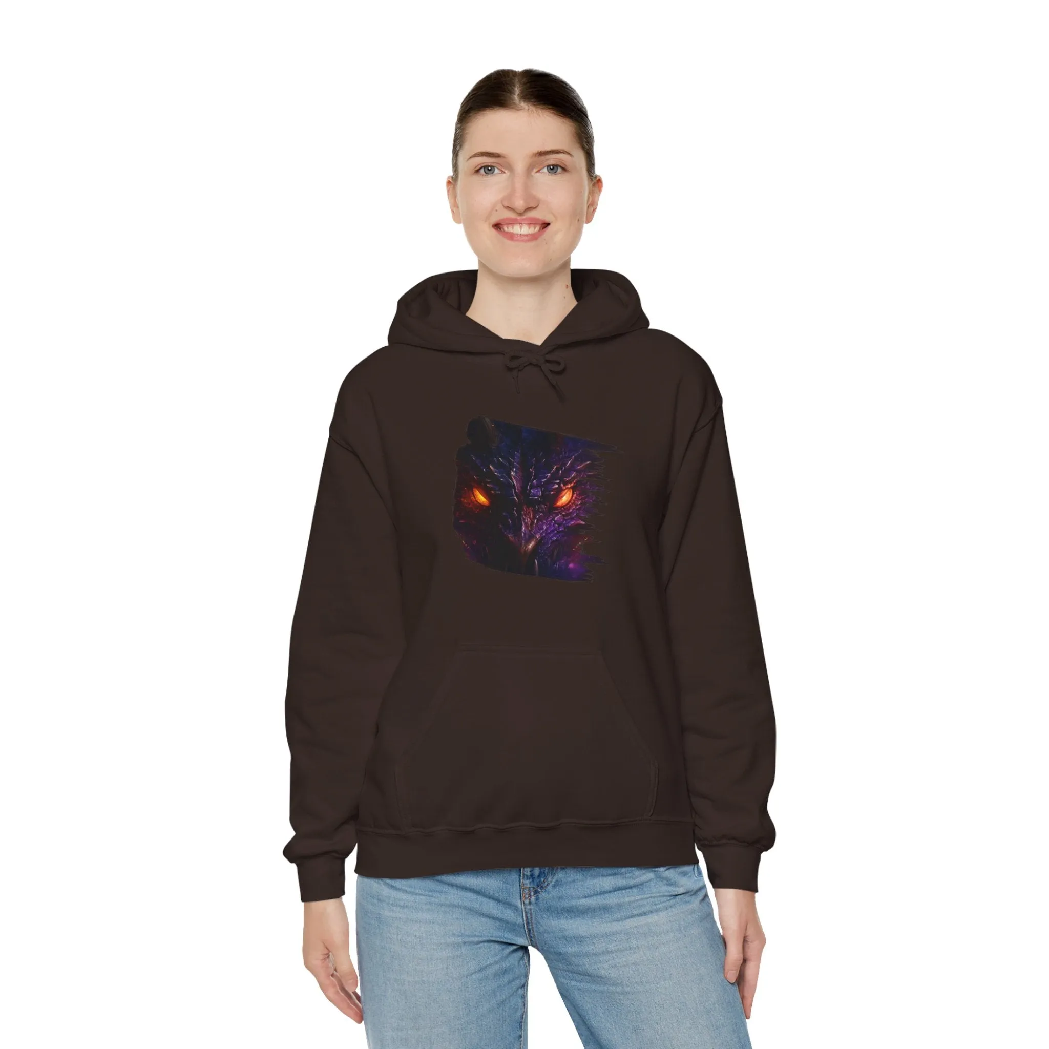 Dragon Eyes Unisex Heavy Blend™ Hooded Sweatshirt