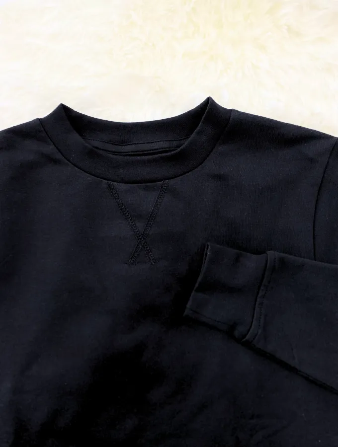 DRAGON FLY SWEATER - BLACK