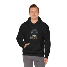 Dragon Skull Unisex Heavy Blend™ Hooded Sweatshirt