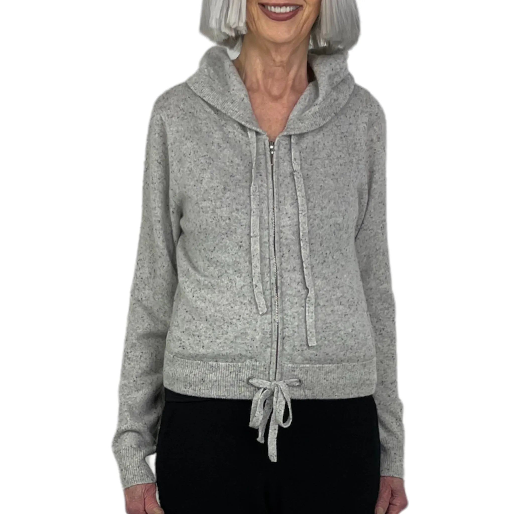 EASTON CROP ZIP HOODIE