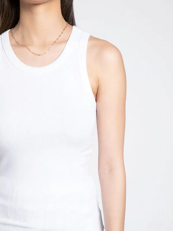 Edlin Tank in White