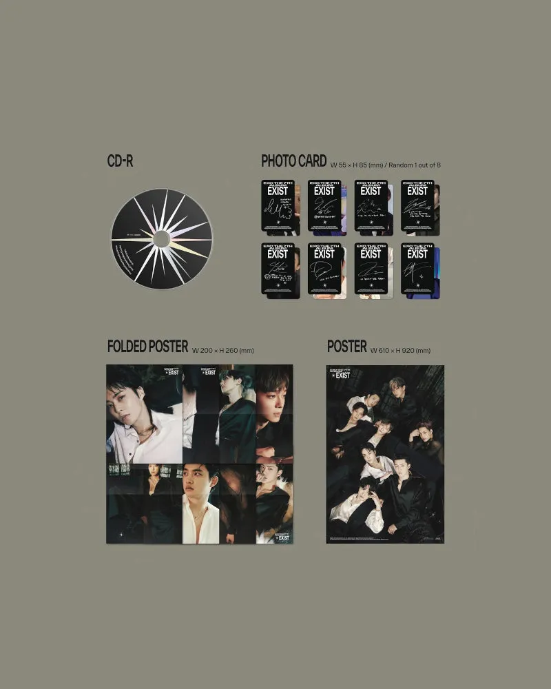 EXO - VOL.7 [EXIST] (DIGIPACK VER.) (8 VERSIONS)