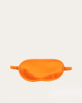 Eye Mask Hammered Silk Orange