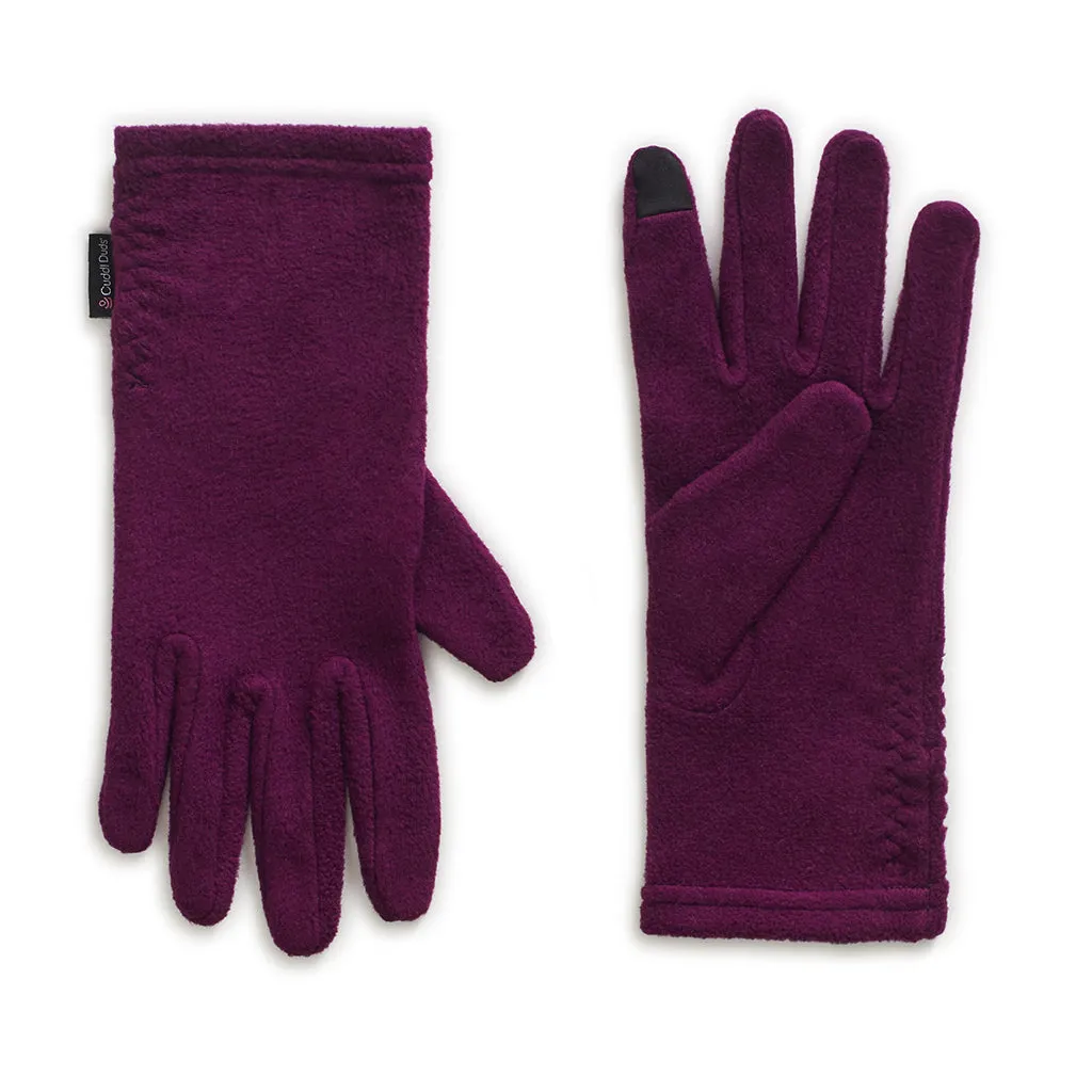 Fleece Side Ruched Glove