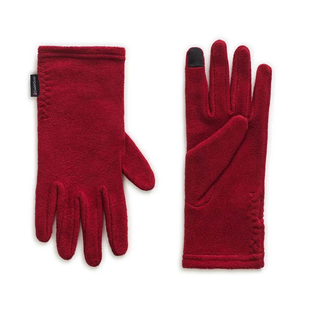 Fleece Side Ruched Glove