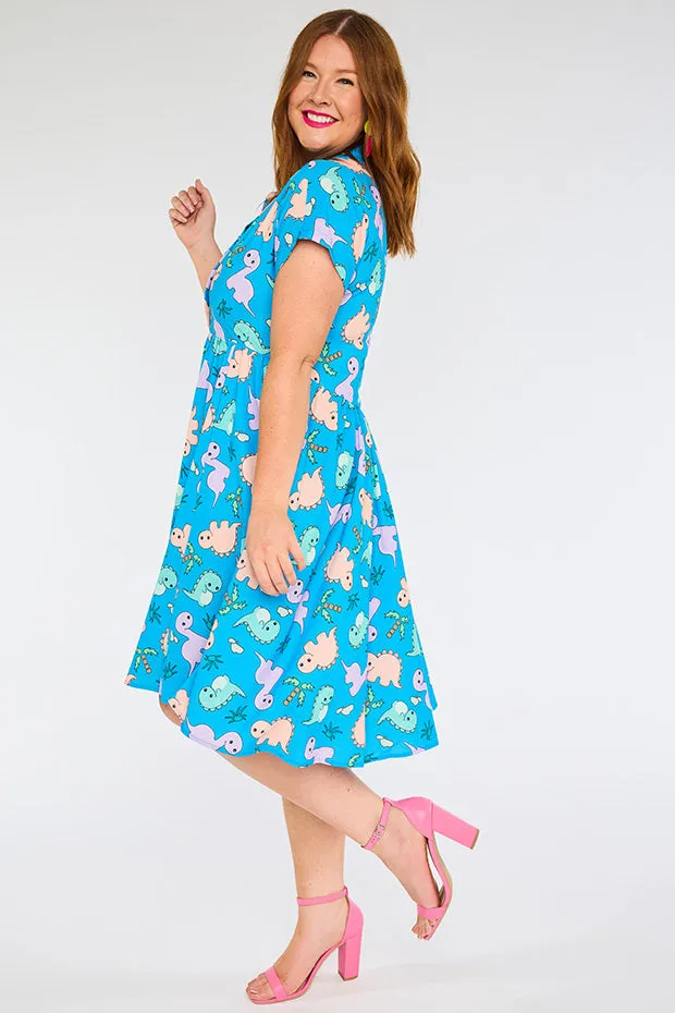 Frankie Dino Print Dress