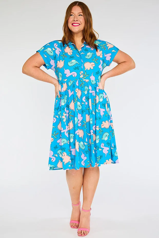 Frankie Dino Print Dress