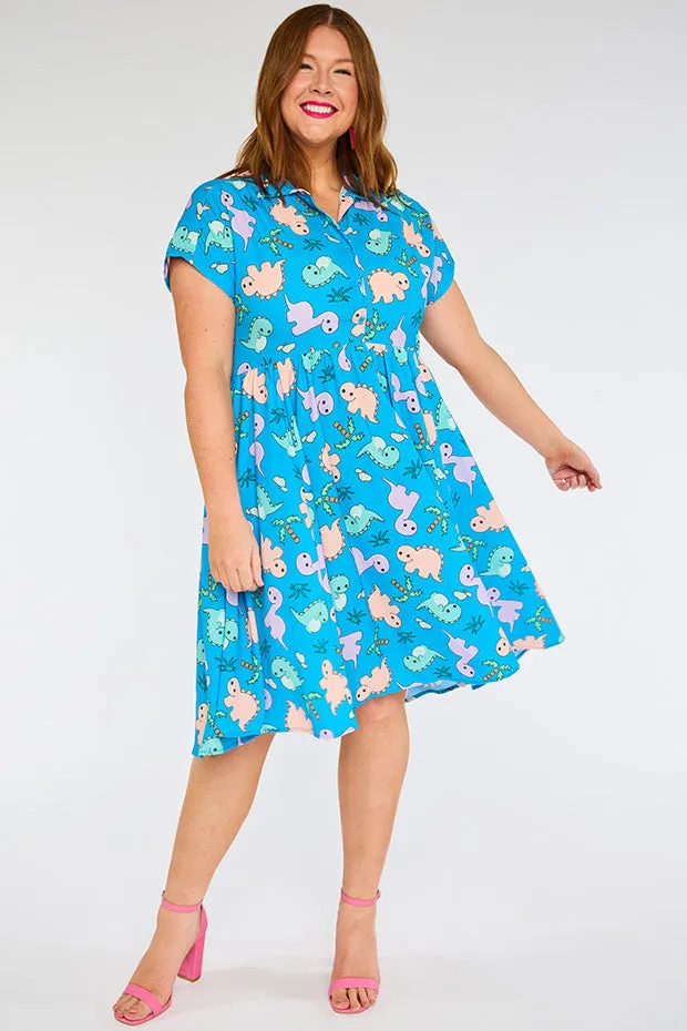 Frankie Dino Print Dress