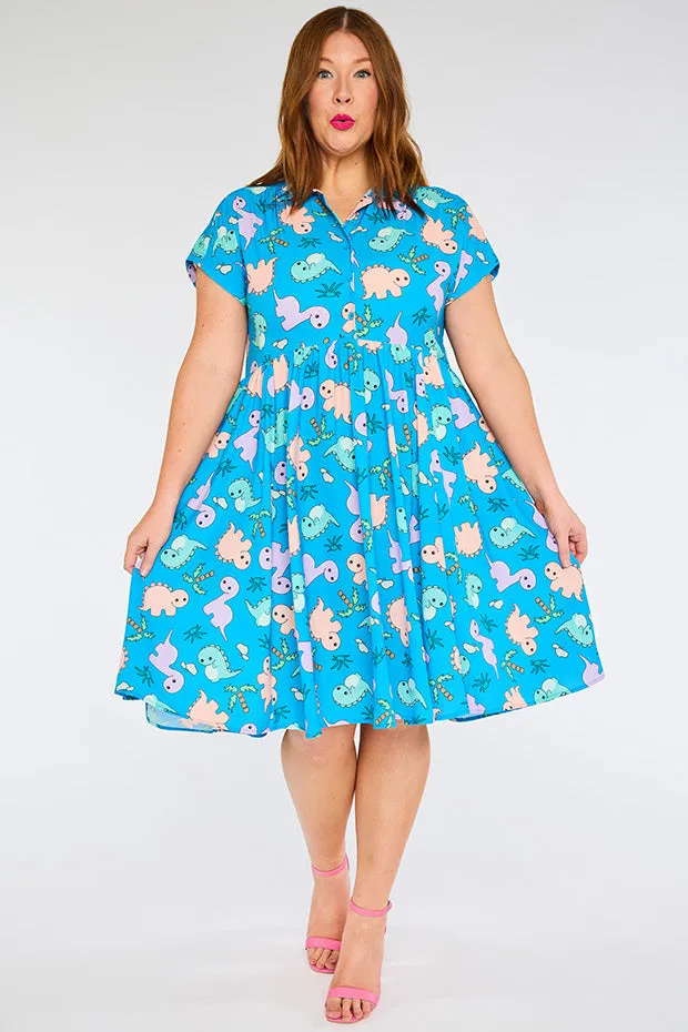 Frankie Dino Print Dress