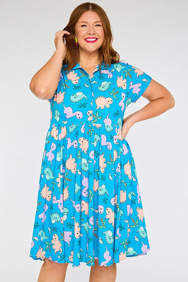 Frankie Dino Print Dress