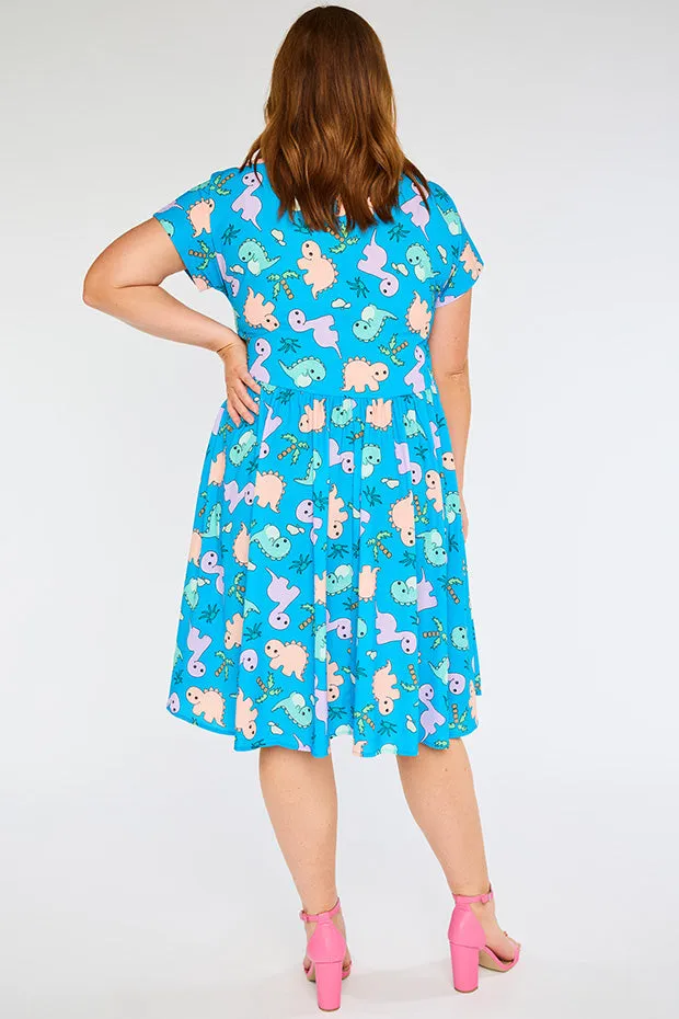 Frankie Dino Print Dress