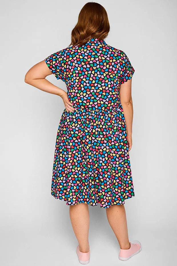 Frankie Love Candy Black Dress