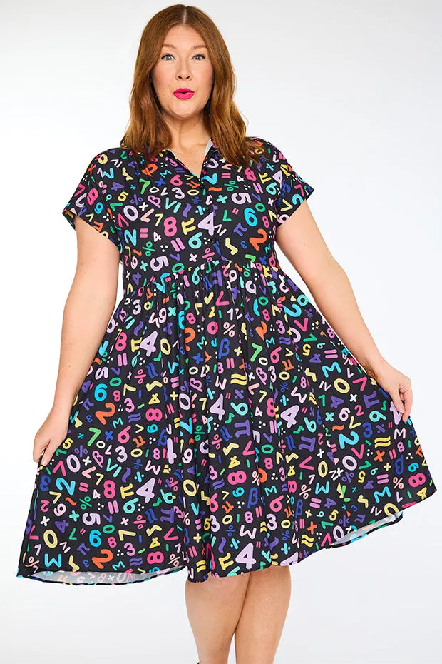 Frankie Maths Equations Dress