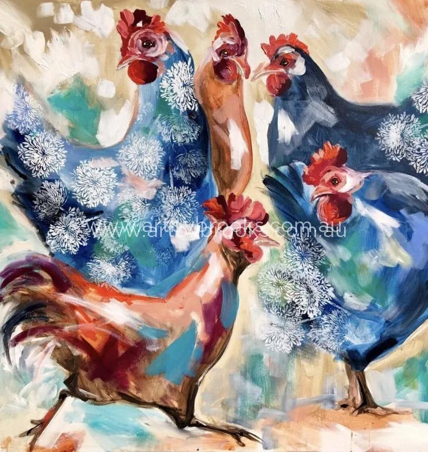 Free ranging - art print