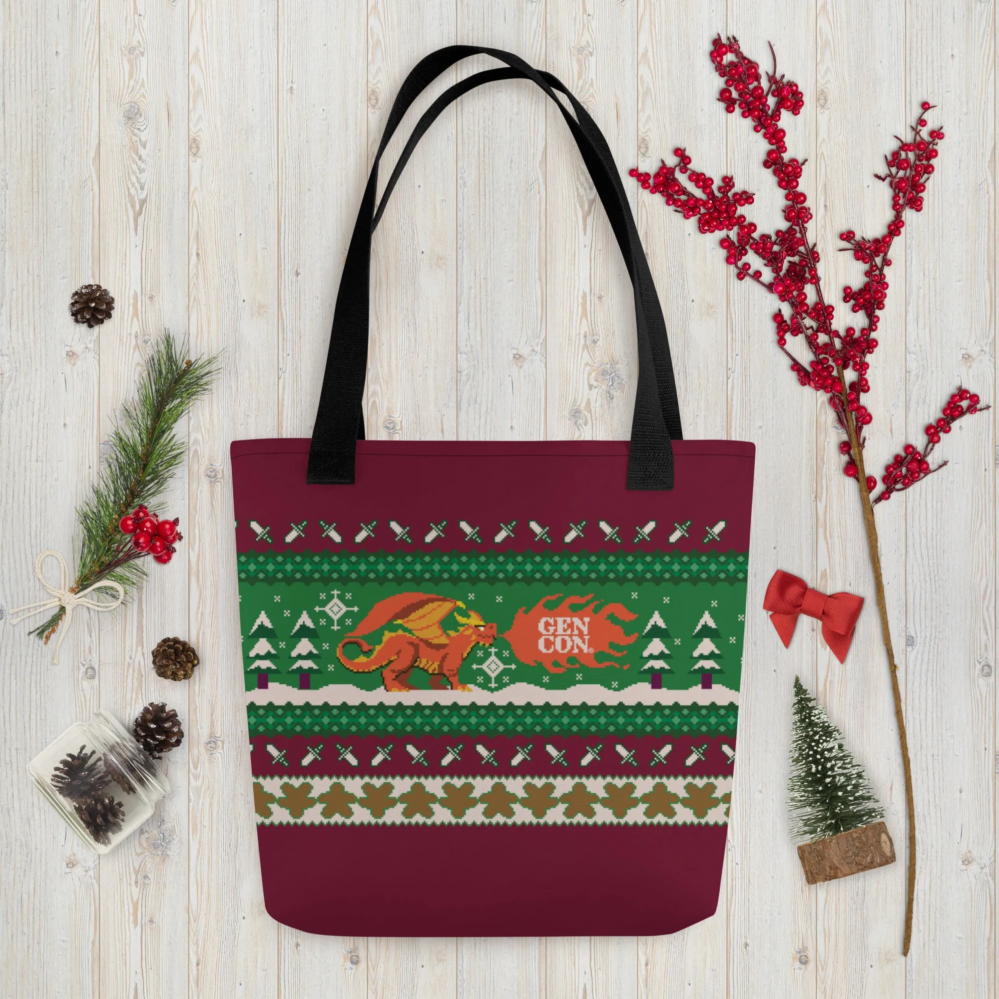 Gen Con 2023 Genevieve Holiday Tote Bag