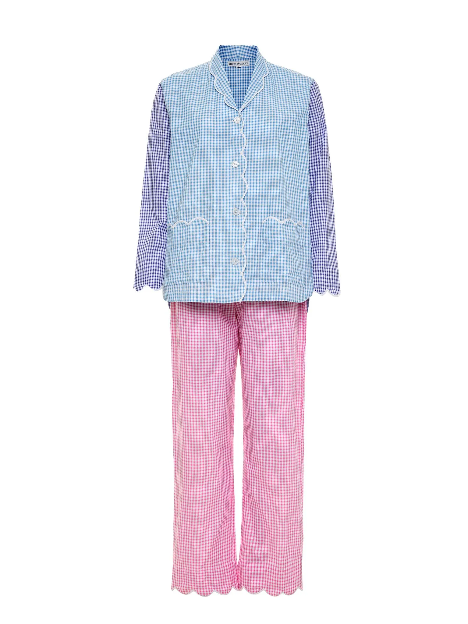 Gingham Pajamas