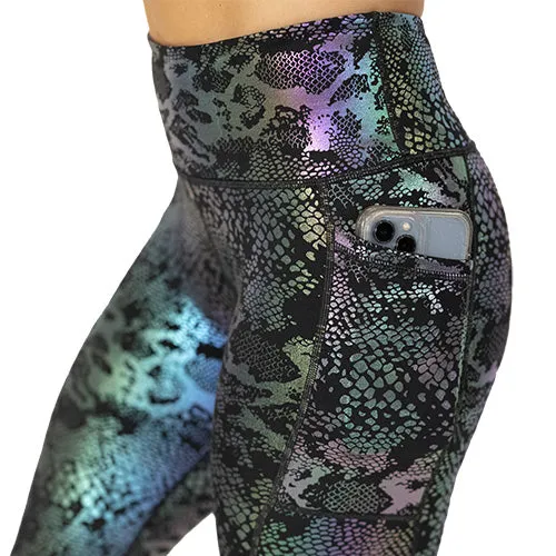 Glisten Here Leggings | Black