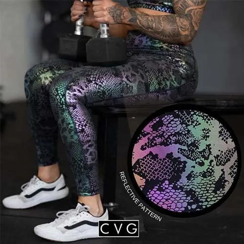 Glisten Here Leggings | Black