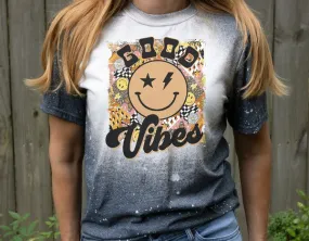 Good Vibes Retro Graphic Tee