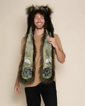 Green Garden Fox Collector Edition Faux Fur Hood | Men's