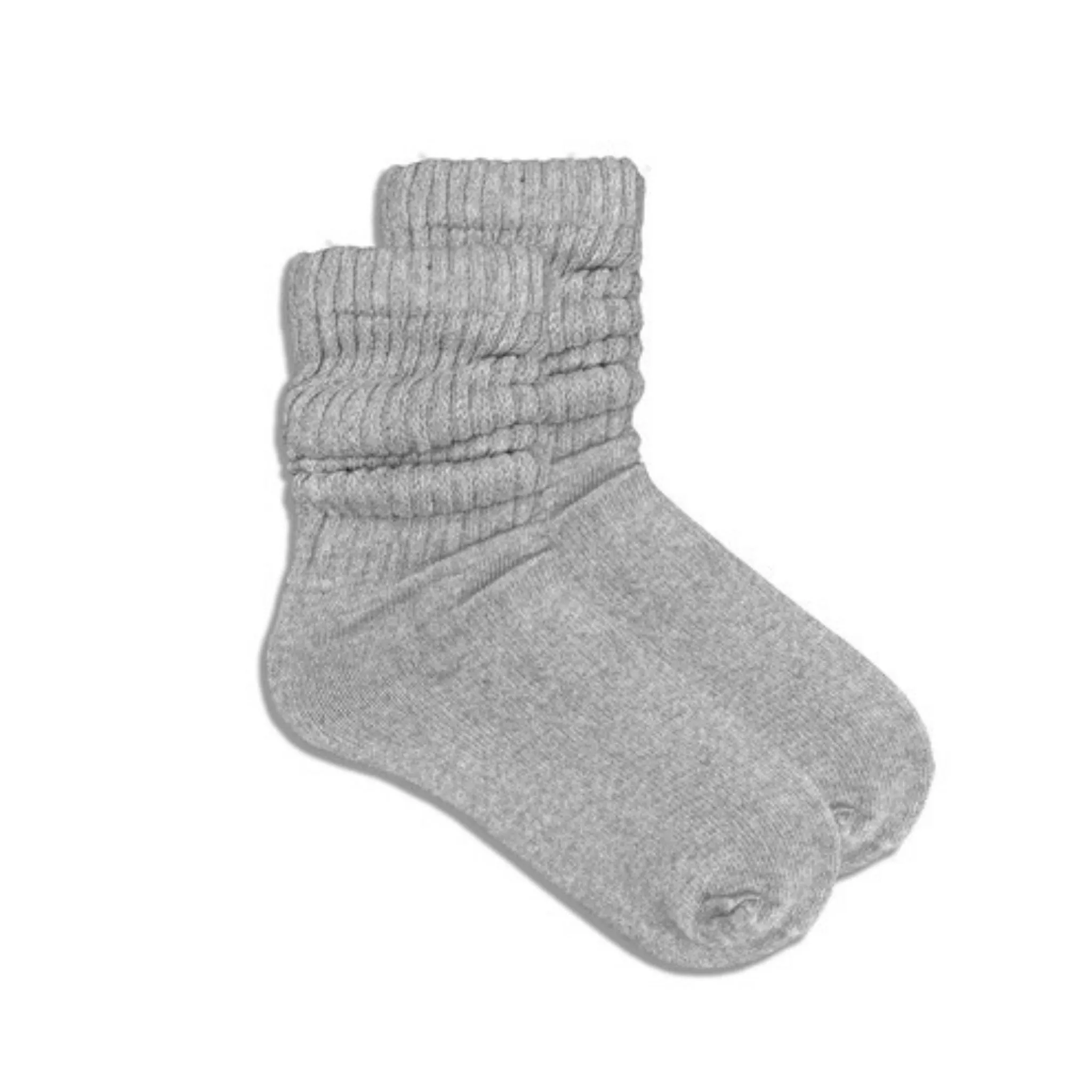 Grey Slouch Socks