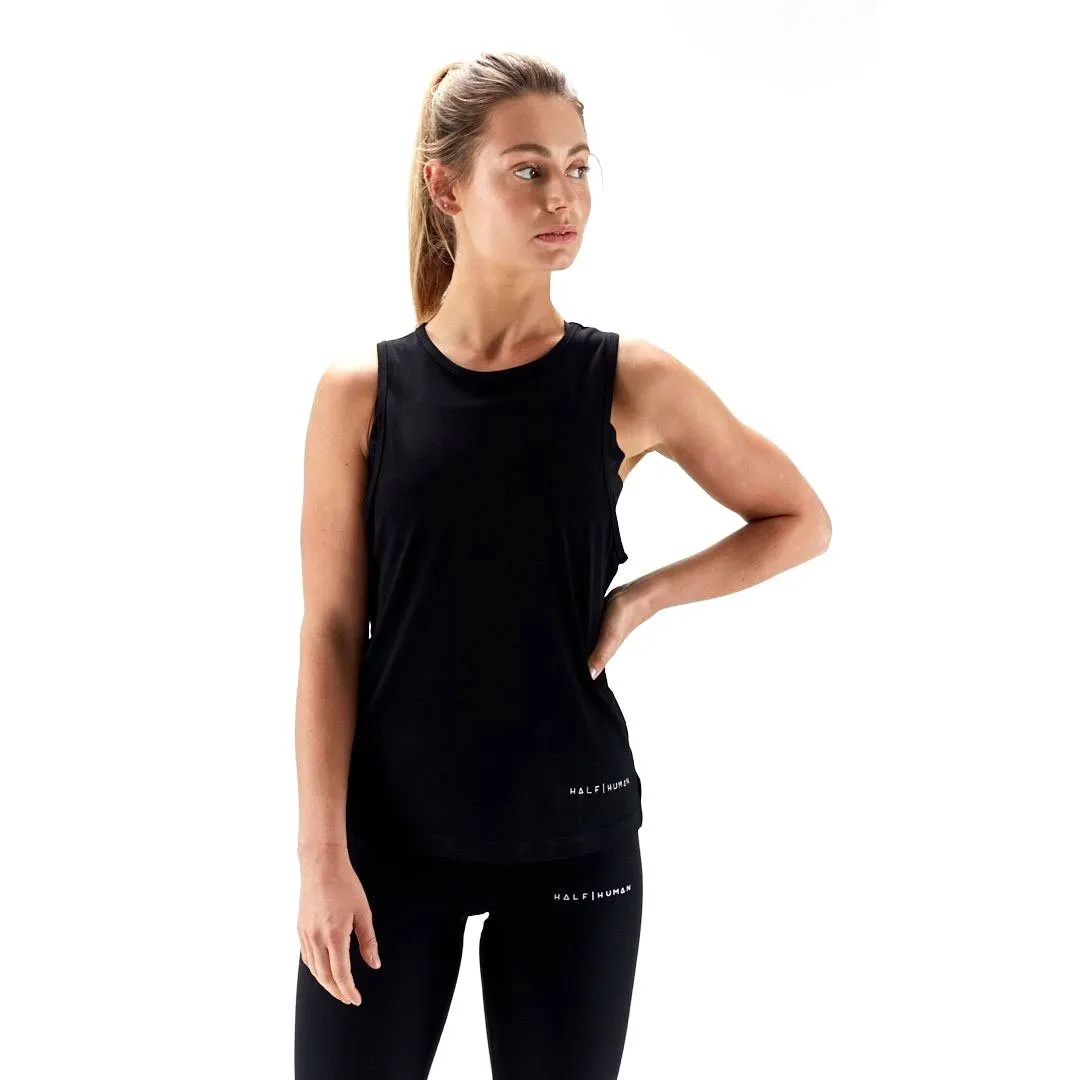 Half Human Ladies Technical Vest Top