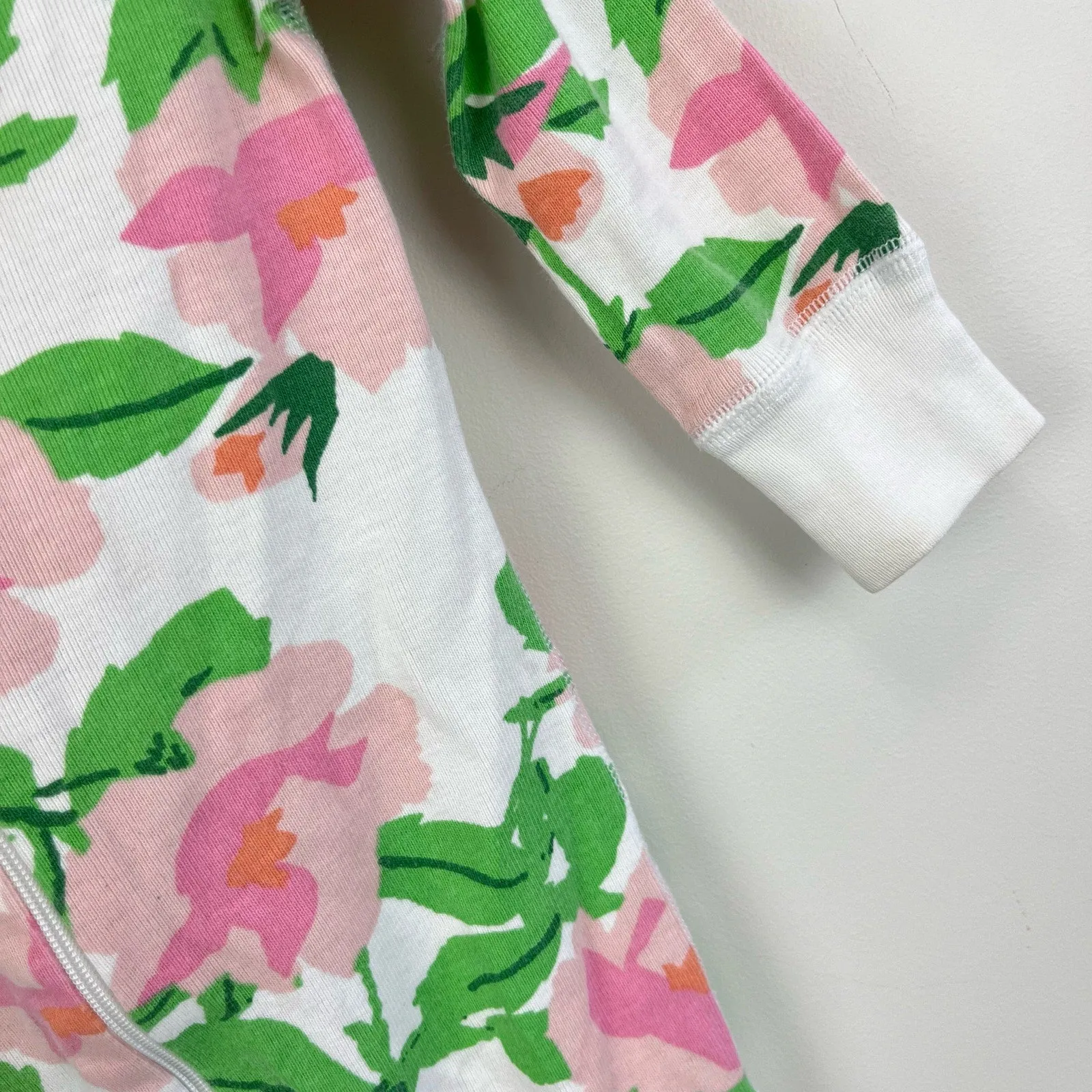 Hanna Andersson Floral Pajamas 70 cm 9-18 Months