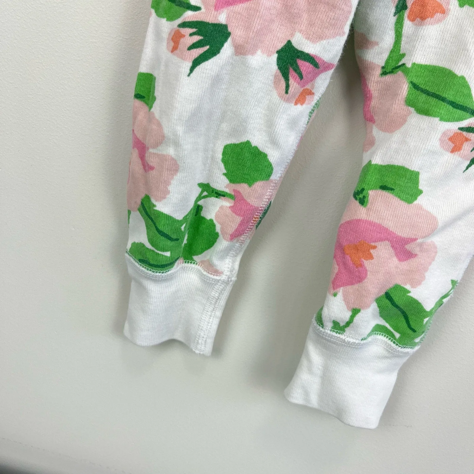 Hanna Andersson Floral Pajamas 70 cm 9-18 Months