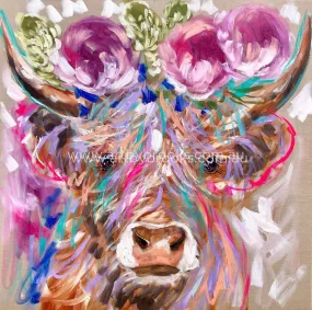 Heilen Coo'-  art print