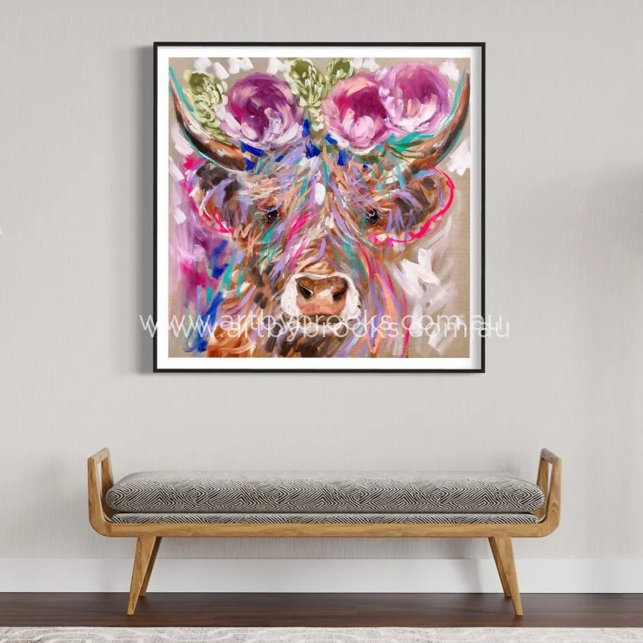 Heilen Coo'-  art print