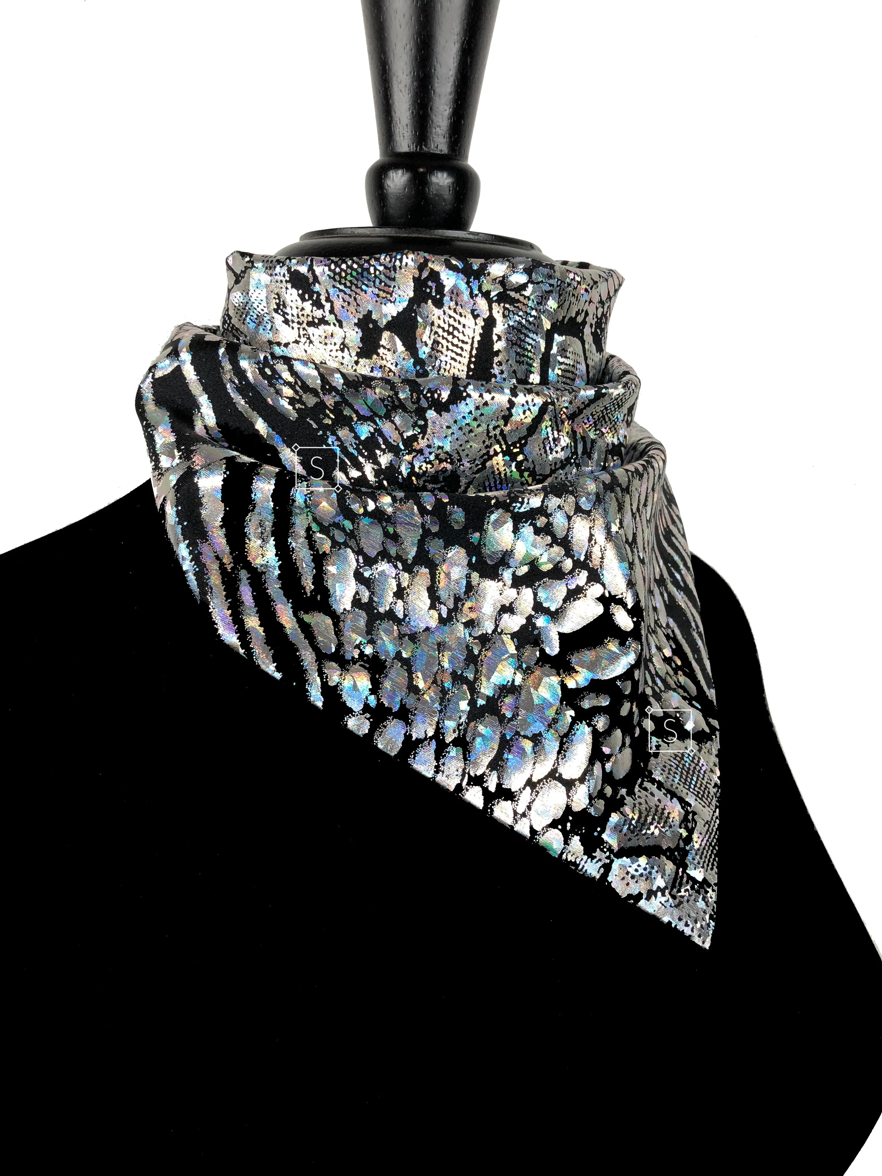 Holo Snake Skin  Bandana