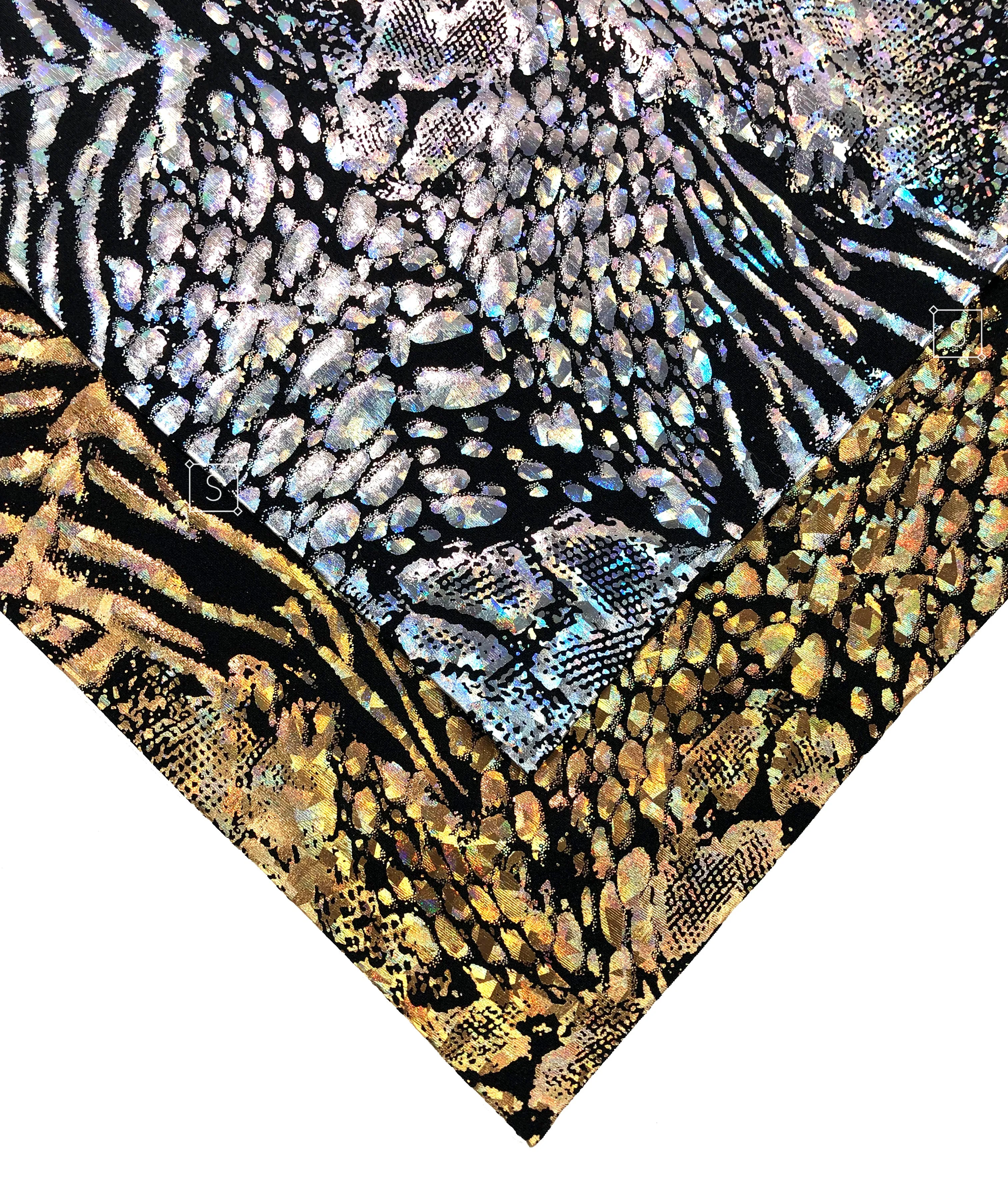 Holo Snake Skin  Bandana