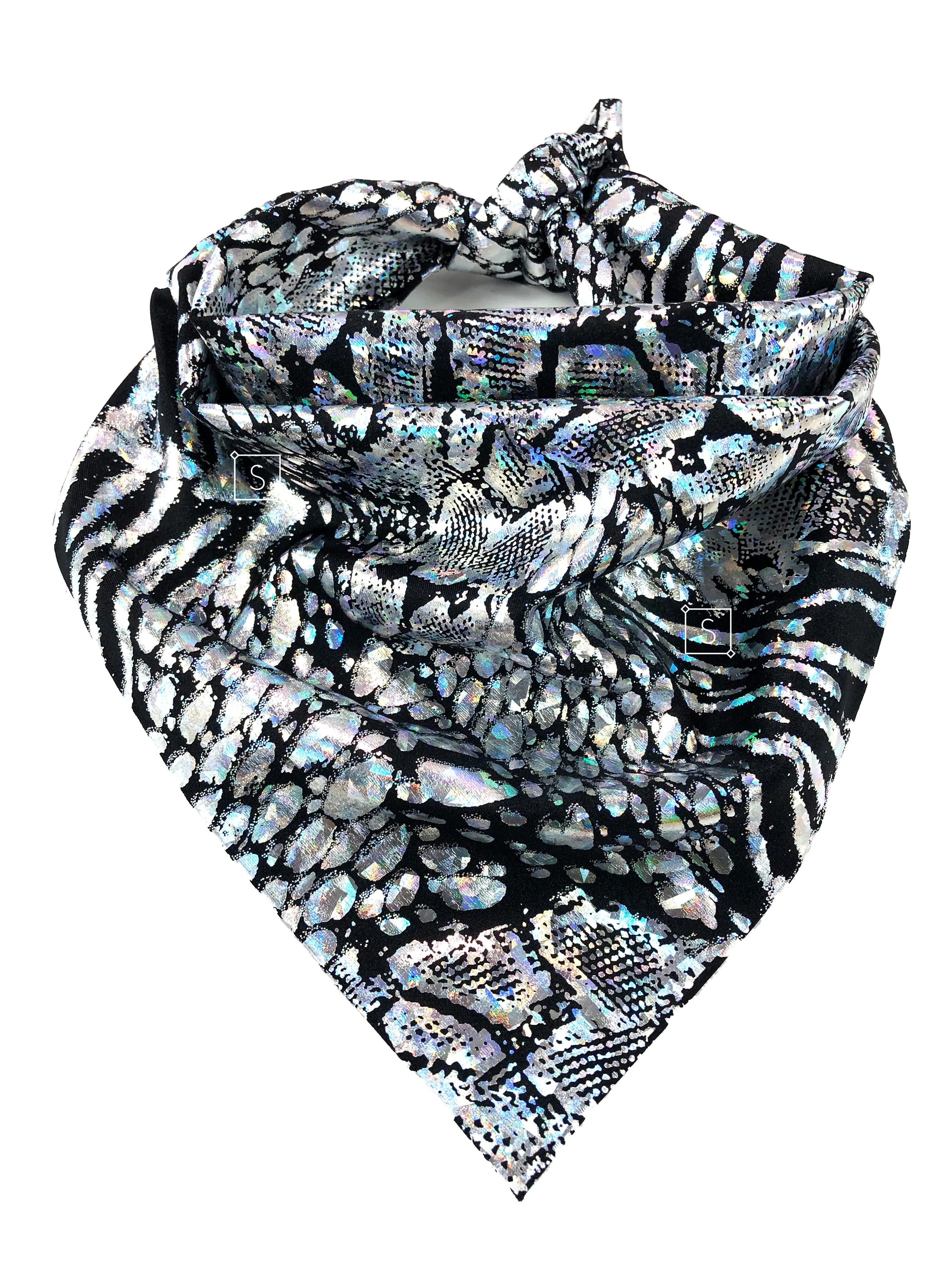 Holo Snake Skin  Bandana