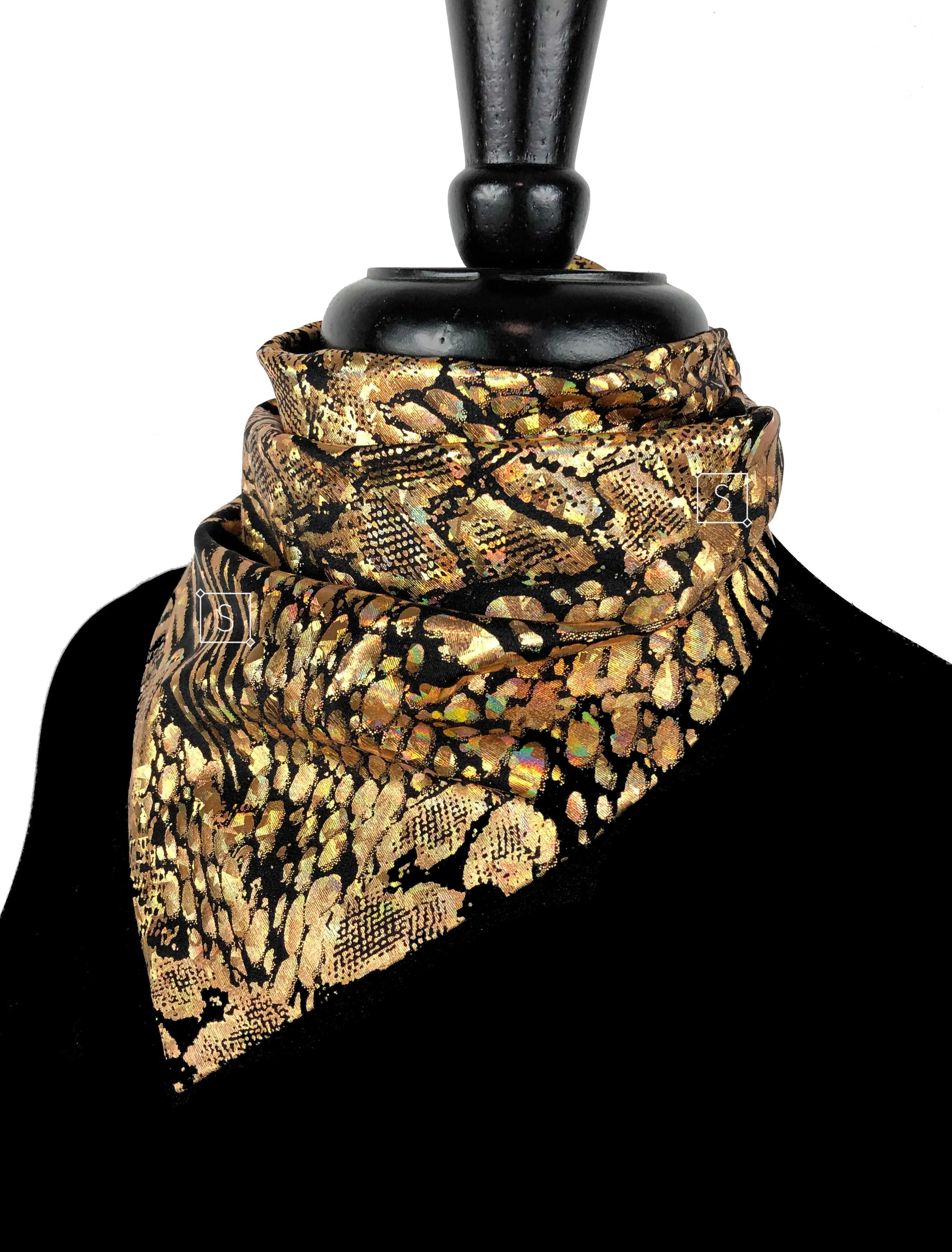 Holo Snake Skin  Bandana