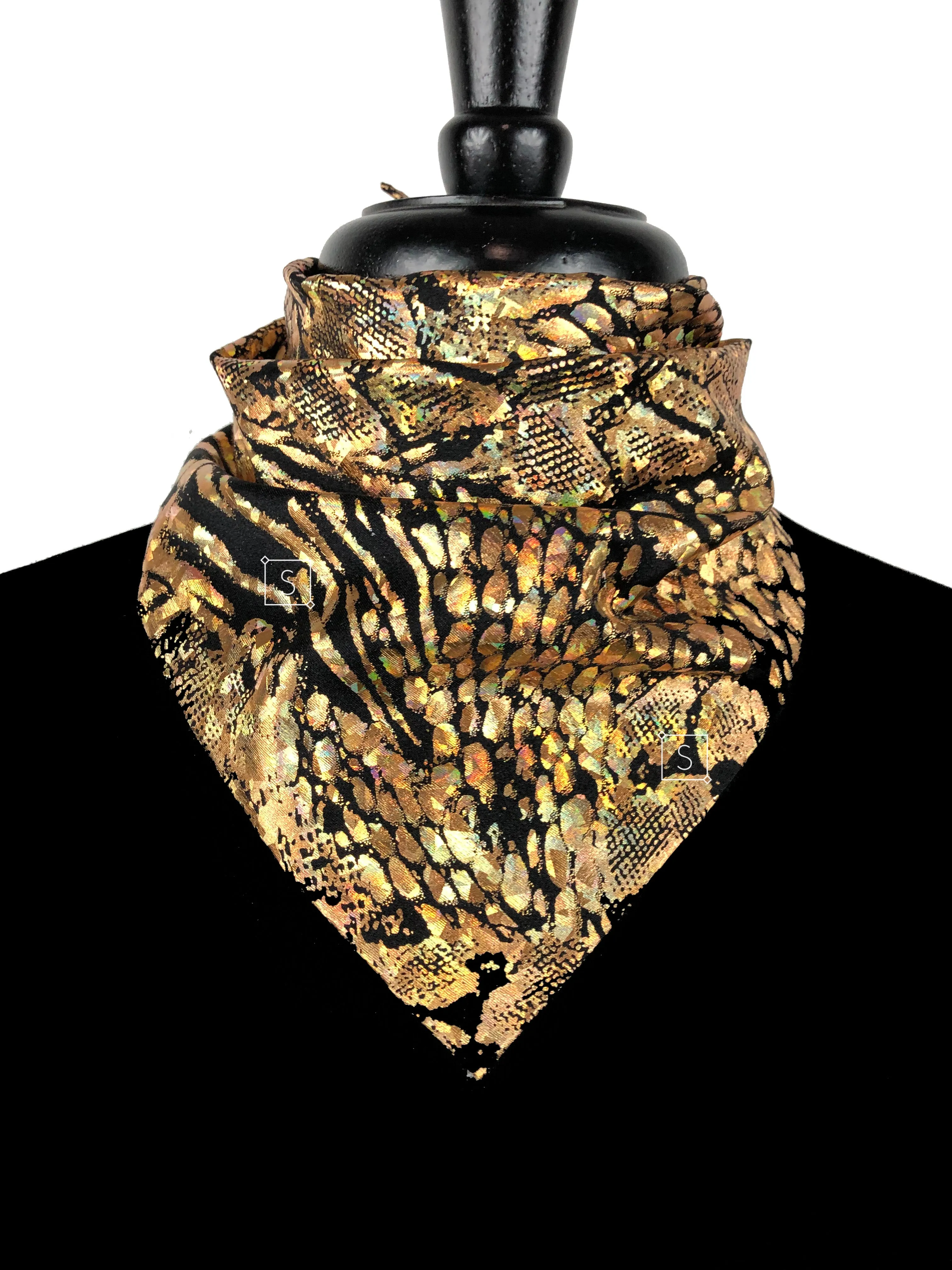 Holo Snake Skin  Bandana