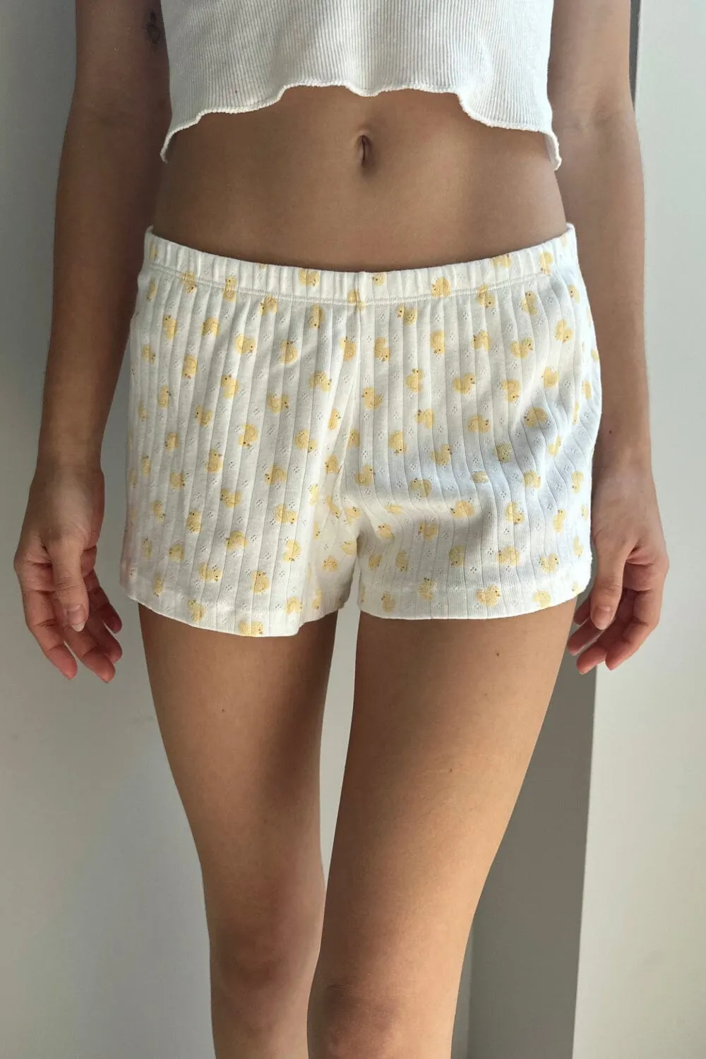 Keira Duck Eyelet Shorts