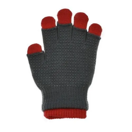 Kids 2-in-1 Knit Stretch Gloves