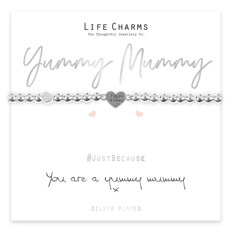 Life Charms You Are A Yummy Mummy Bracelet