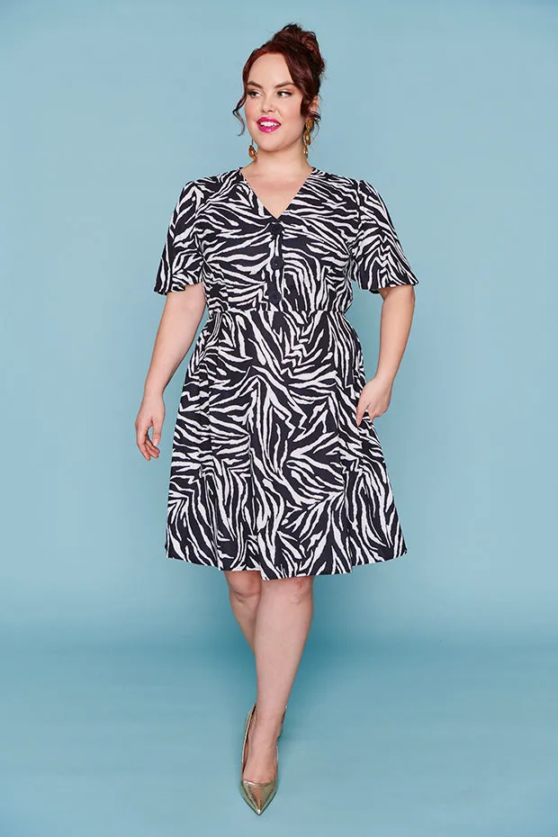 Logan Zebra Dress