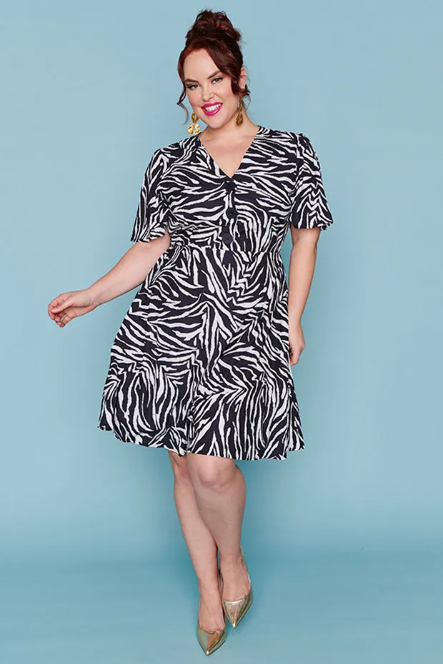 Logan Zebra Dress