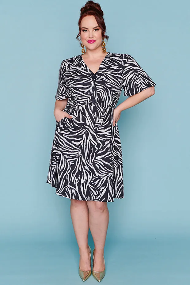 Logan Zebra Dress