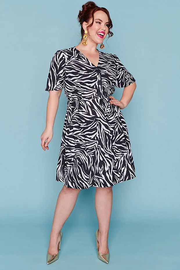 Logan Zebra Dress