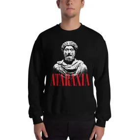 Marc Aurel Bust - Ataraxia Stoic Ethics - Sweatshirt