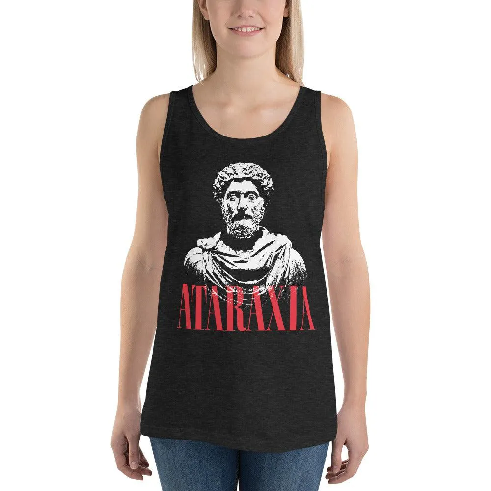 Marc Aurel Bust - Ataraxia Stoic Ethics - Unisex Tank Top