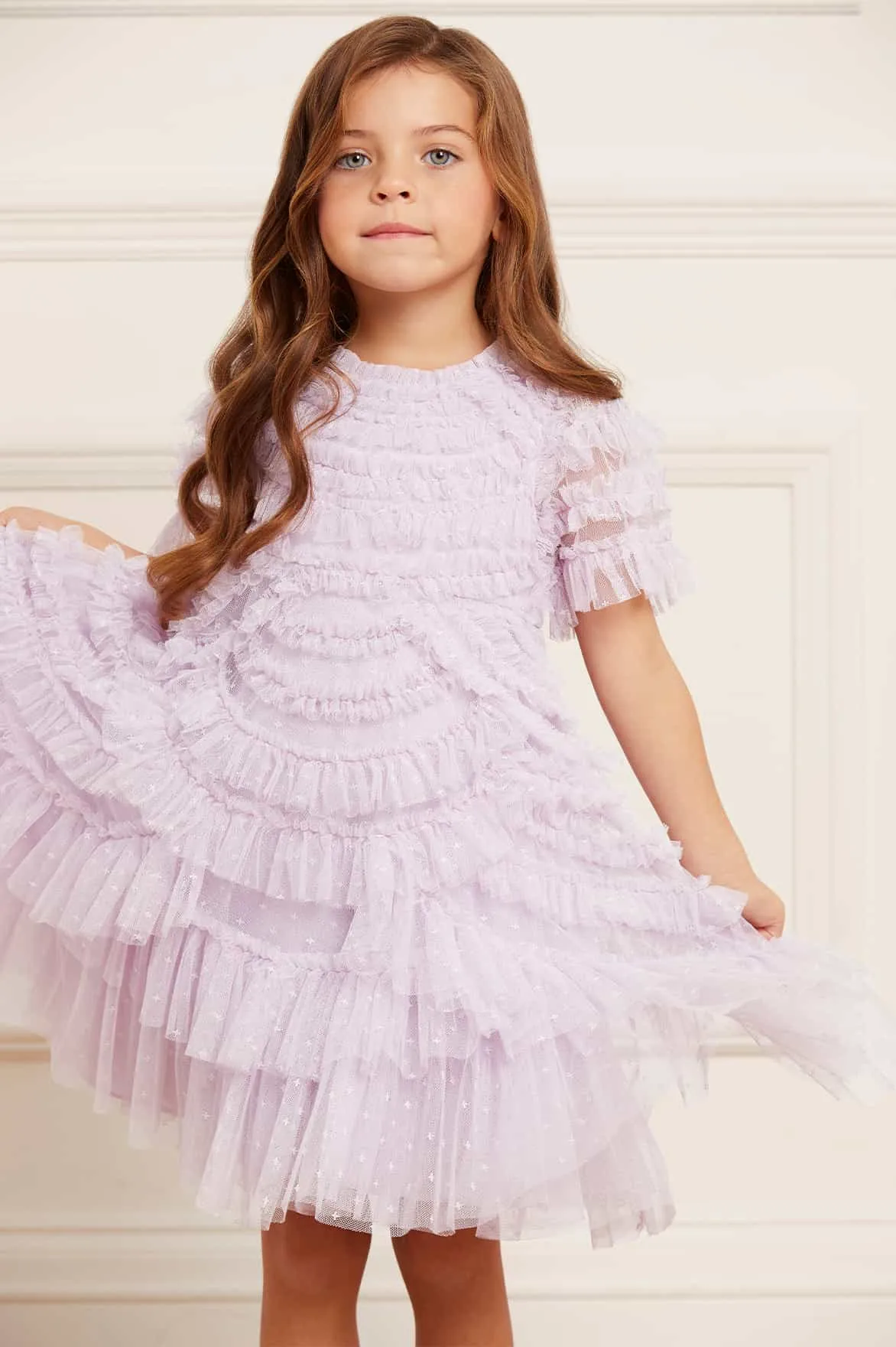 Marilla Ruffle Kids Dress