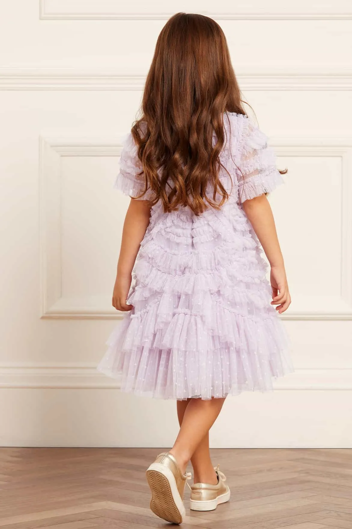 Marilla Ruffle Kids Dress