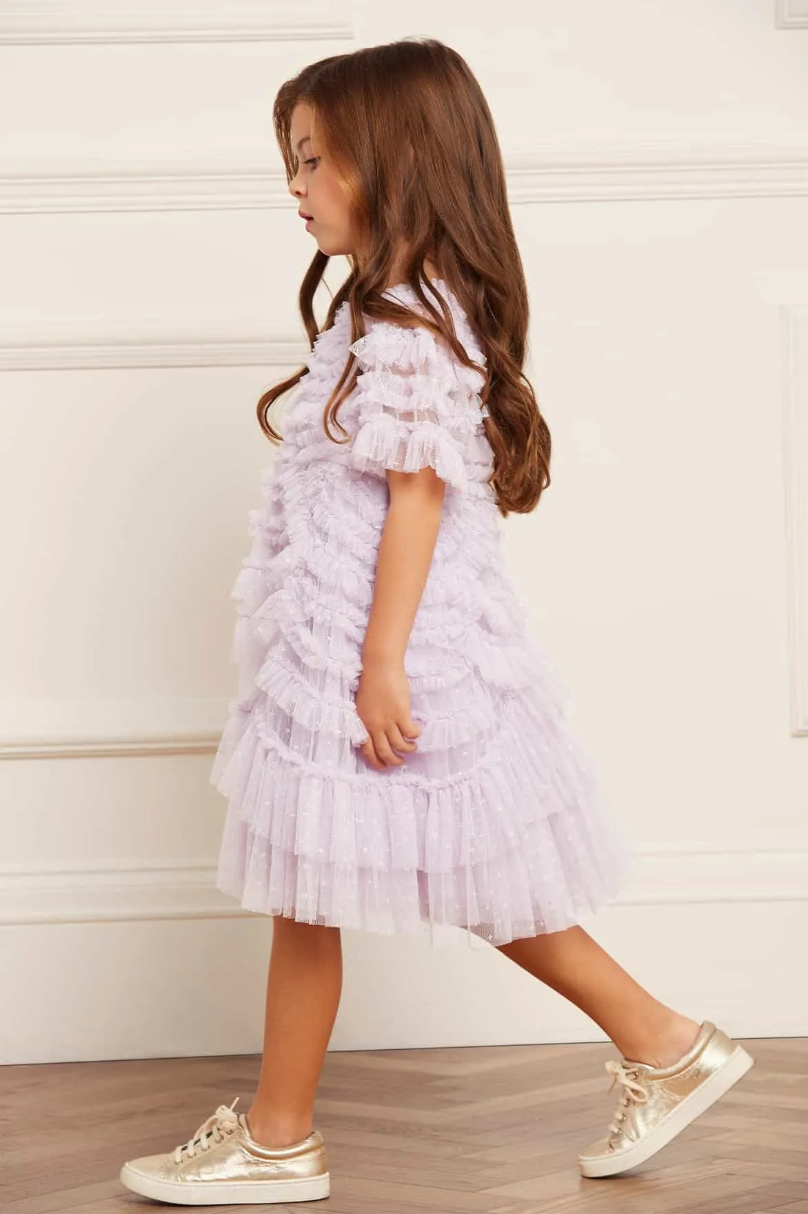 Marilla Ruffle Kids Dress